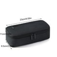 thumbnail image 1 of Student Pencil Case, Large Capacity Pen Bag, Ins Wind Canvas Stationery Organizer with Solid Color, Versatile Durable Accessory and Travel Use, 1 of 4