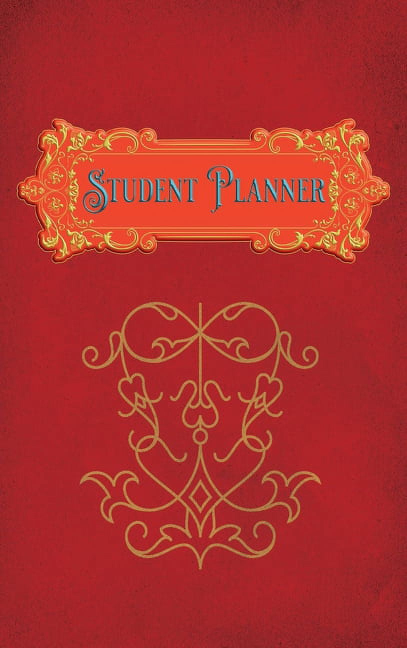 Student Planner Hardcover Student or Academic Undated Weekly Planner