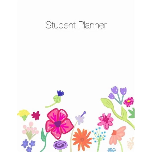 Student Planner, Organizer, Agenda, Notes, 8.5 x 11, Undated, Week at a Glance, Month at a Glance, 146 pages (Paperback)