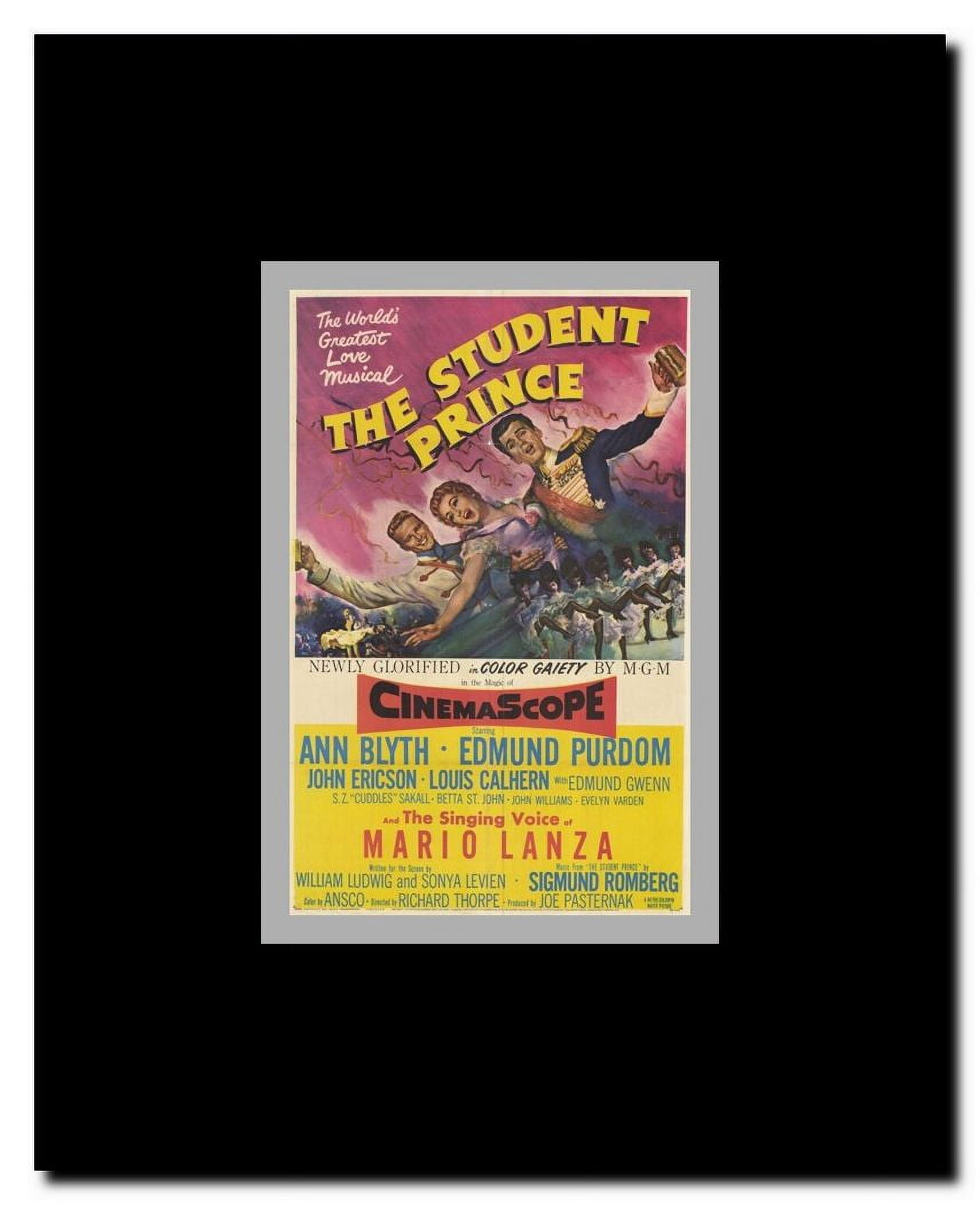 Student Prince Framed Movie Poster