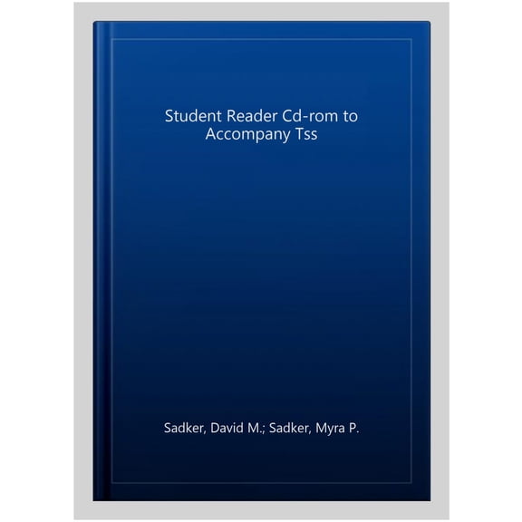 Student Reader Cd-rom to Accompany Tss