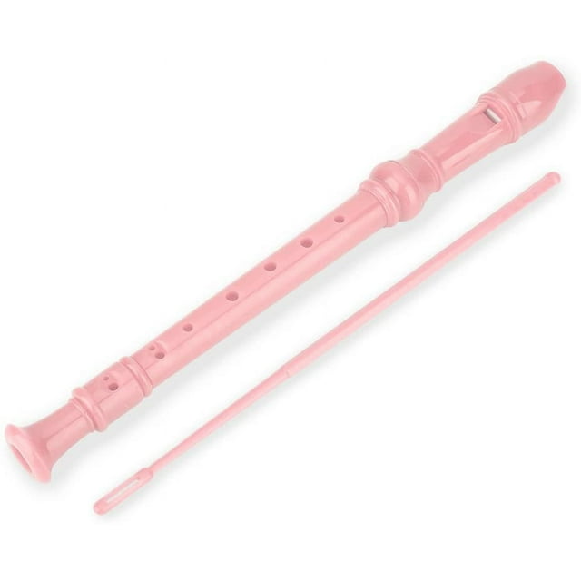Pink Raze Recorder Student Recorder Flute 8 Holes High Pitch Soprano Descant Recorder Abs ...