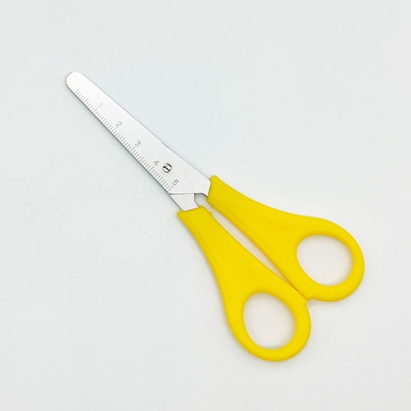 Student Ruler Scissors Student Practice Scissors Graduated Scissors Office Scissors Student Scissors Regular Graduated Scissors Pvc Bag