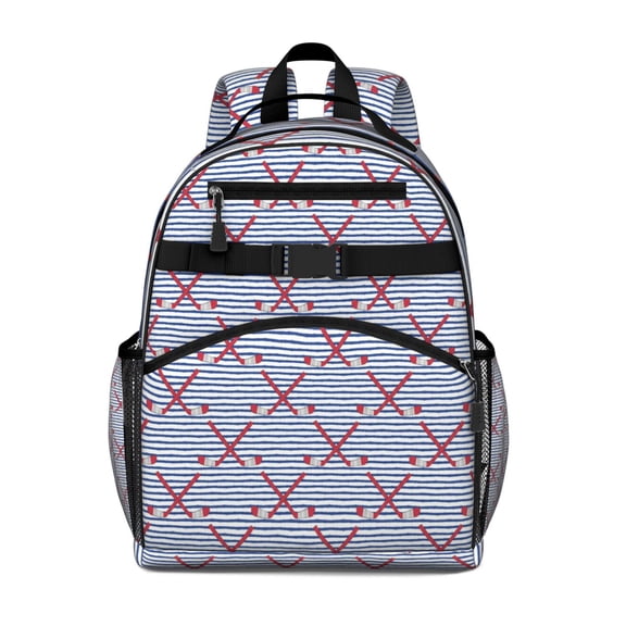 Student School Backpack Adjustable Padded Straps Chest Strap Water-Resistant Bookbag For Elementary Students
