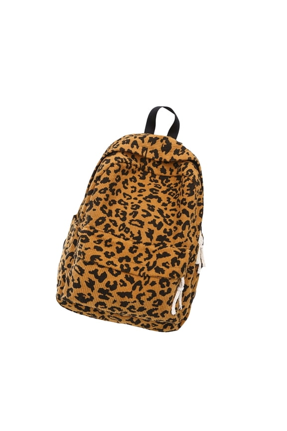 Student School Bag Autumn Winter Backpack Large Capacity Laptop Daypacks Leopard Print Backpack Travel Preppy Bag