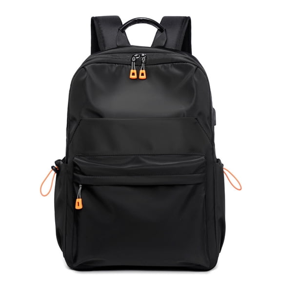 Student Schoolbag Water Repellent Oxford Cloth Casual Backpack Men And Women Computer Backpack,Grey