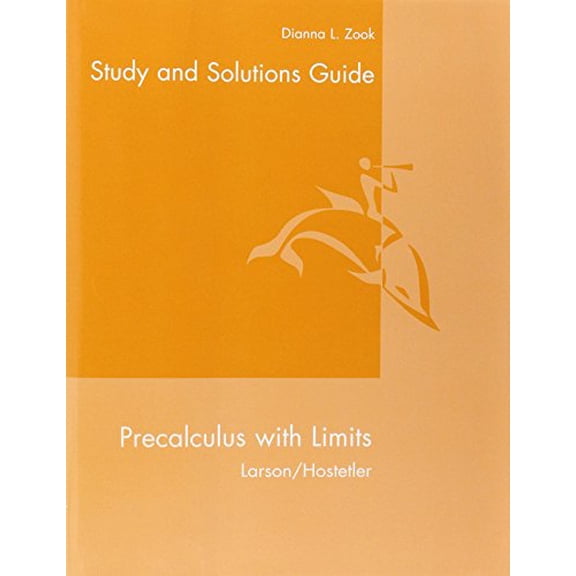 Pre-Owned Pre-calculus With Limits: Student Solutions Guide (Paperback) 0618660925 9780618660926