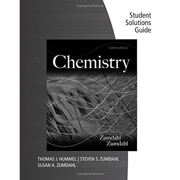 Pre-Owned Student Solutions Guide for Zumdahl/Zumdahl's Chemistry, 9th (Paperback) 1133611990 9781133611998