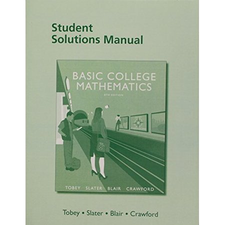 Pre-Owned Student Solutions Manual for Basic College Mathematics (Edition 8) (Paperback)
