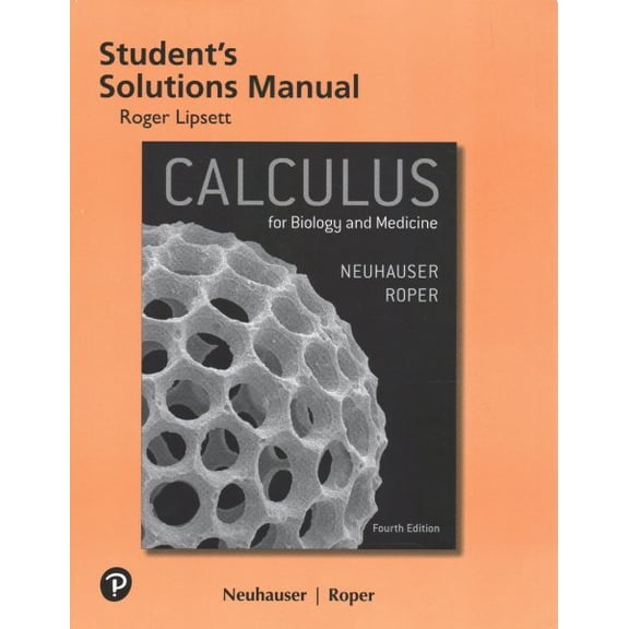 Pre-Owned Student Solutions Manual for Calculus for Biology and Medicine