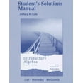 thumbnail image 1 of Pre-Owned Student Solutions manual for Introductory Algebra (Paperback) 0321285808 9780321285805, 1 of 1