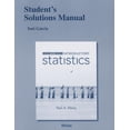 thumbnail image 1 of Student Solutions Manual for Introductory Statistics (Paperback), 1 of 1