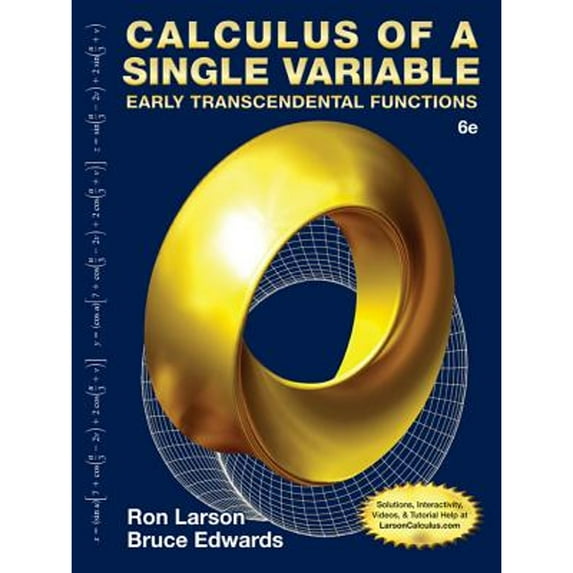 Pre-Owned Calculus of a Single Variable: Early Transcendental Functions (Paperback) 1285774809 9781285774800
