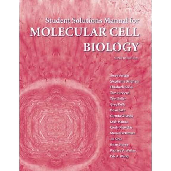 Pre-Owned Student Solutions Manual for Molecular Cell Biology (Paperback)