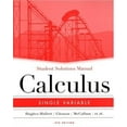 thumbnail image 1 of Pre-Owned Student Solutions Manual to Accompany Calculus: Single Variable (Paperback) 0471659975 9780471659976, 1 of 1