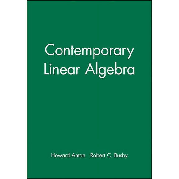 Student Solutions Manual to Accompany Contemporary Linear Algebra (Other)