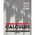 thumbnail image 1 of Pre-Owned Student Solutions Manual to Accompany Calculus: One and Several Variables, 9th Edition (Paperback) 0471275212 9780471275213, 1 of 1