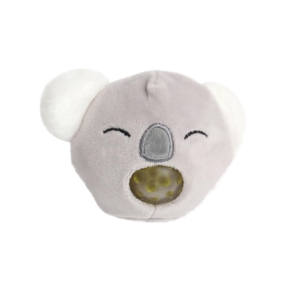 Student Squeeze Toys, Ball, 3 in Fuzzy Round, Relaxation Toys, Relaxation Relief Items Squeeze, Random Inner Color, 1 Pc