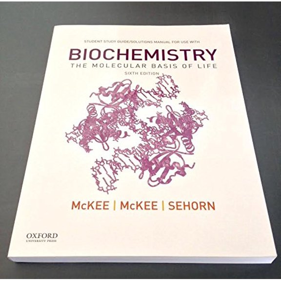 Pre-Owned BIOCHEMISTRY:MOLECULAR..-STD.S.G.SOLNS. (Paperback) 0190209917 9780190209919
