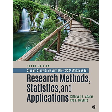 Pre-Owned Student Study Guide With IBM® SPSS® Workbook for Research Methods Statistics and Applications 9781071817896 1071817892 Paperback Third edition