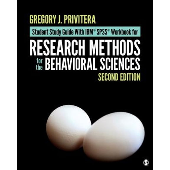 Pre-Owned Student Study Guide With IBMÂ® SPSSÂ® Workbook for Research Methods for the Behavioral Sciences Paperback