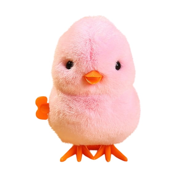 Student Stuffed Animal, Stuffed Animals, 4 In, Valentines Stuffed Animal For, Wind-Up Jumping Action, Student Easter Toys, Soft Pink, 1 Pc