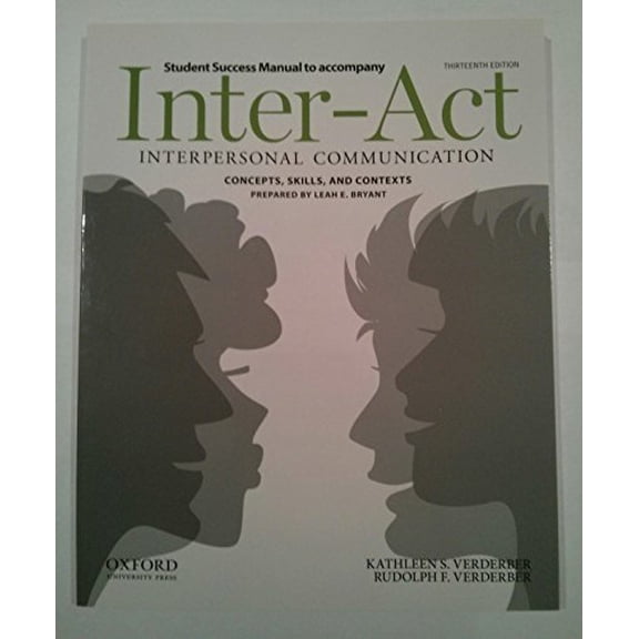 Pre-Owned Student Success Manual to accompany Inter-Act, 13th edition Paperback