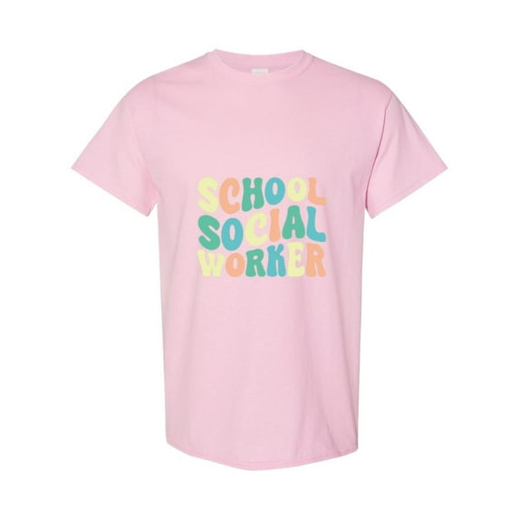 Student Support Appreciation For A Proud School Social Worker Unisex T-Shirt, up to size 5XL
