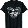thumbnail image 1 of Student Support Team Counselor Social Worker Teacher Crew T-Shirt, 1 of 4