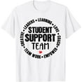 thumbnail image 1 of Student Support Team Counselor Social Worker Teacher Crew T-Shirt, 1 of 4