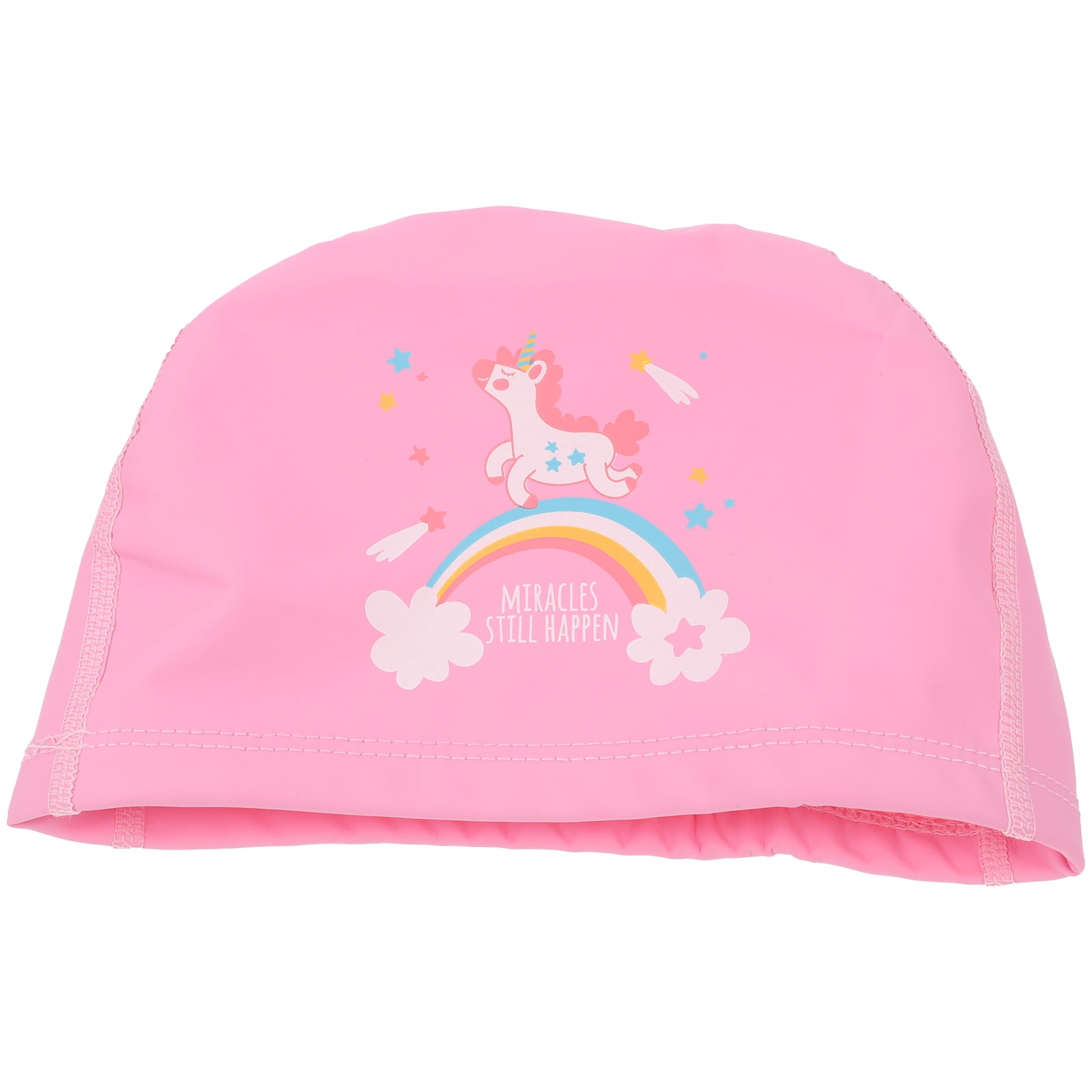 Student Swimming Cap Kids Long Hair Caps for Braids Girls Hat Bathing