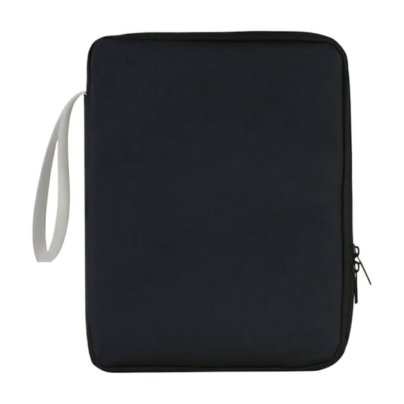 Student Tablet Laptop Sleeve, Protective Carry Case With Smooth Zipper, Adjustable Strap For Students, School, Commute, Fits 10.9 Inch Devices, Black