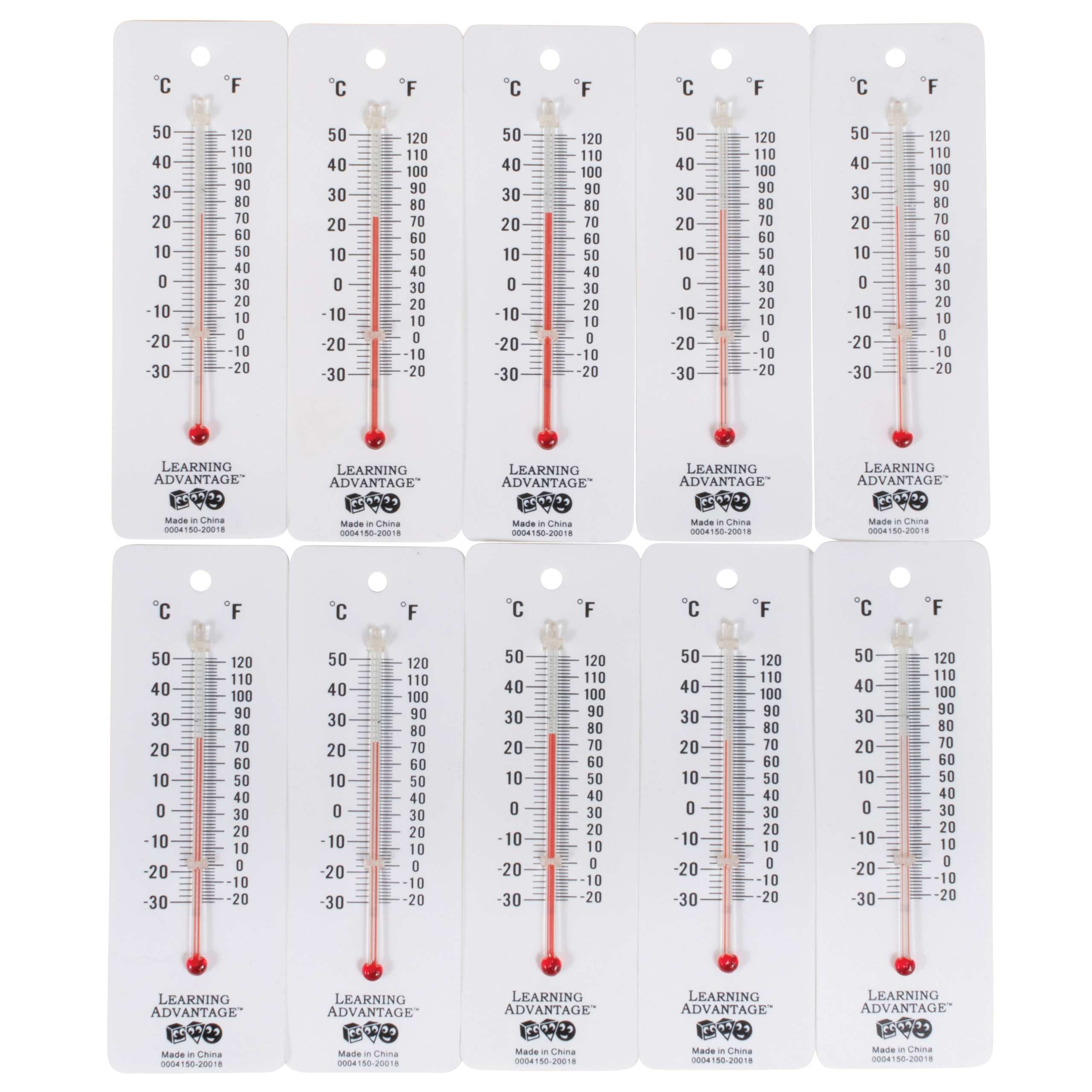 Student Thermometers - Set of 10 - image 1 of 6