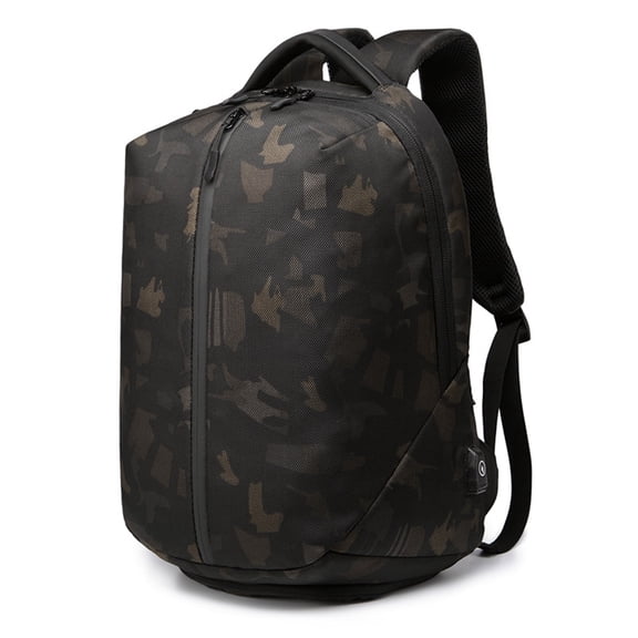 Student Trend Anti-theft Casual Men's Backpack Computer Bag,Camouflage