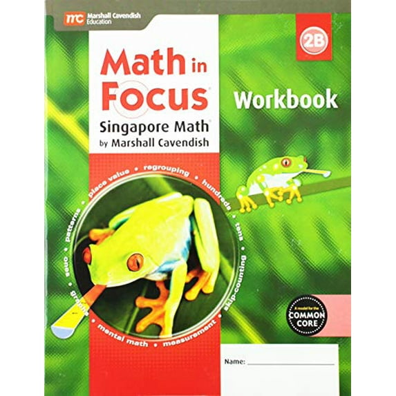 Pre-Owned Math in Focus Workbook, Book B Grade 2 (Hmh Math in Focus) Paperback