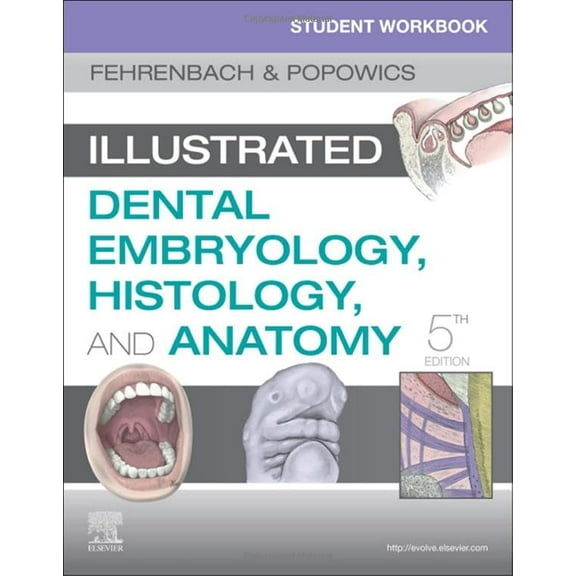 Pre-Owned Student Workbook for Illustrated Dental Embryology, Histology and Anatomy [Paperback] Fehrenbach RDH MS, Margaret J.