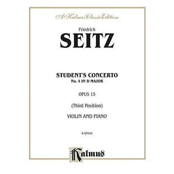Student's Concerto No. IV in D