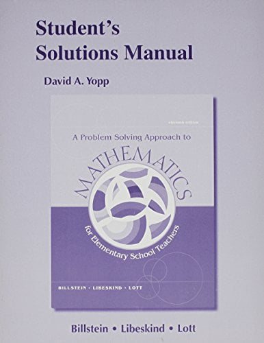 Pre-Owned Student's Solutions Manual for A Problem Solving Approach to ...