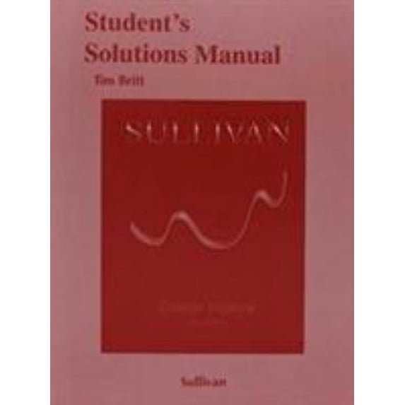 Pre-Owned Student's Solutions Manual for College Algebra (Paperback) 0321979583 9780321979582