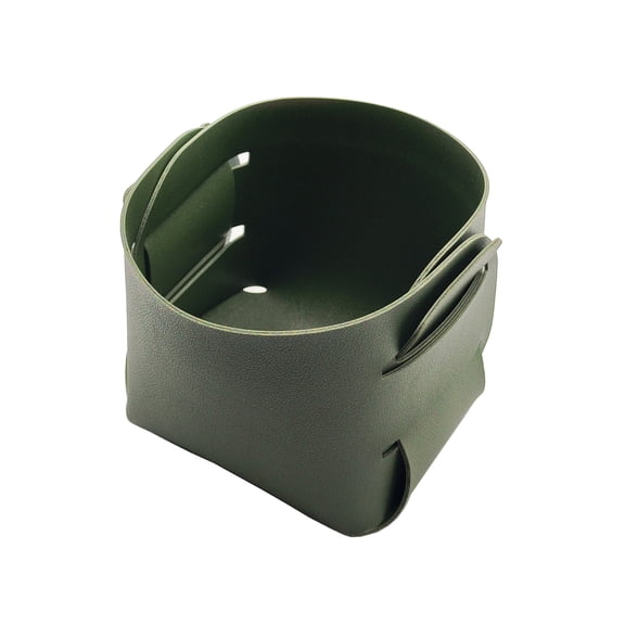 Student stationery storage artifact! Creative folding PU leather pen holder, small and fresh design, detachable, office storage bucket makes learning easier