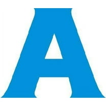 Students A Cute Education Wall Decal Decoration Cute Coloured Alphabetical Letter “A” Lasts Years and Easily Removable - Size: 10 In(W) x 8 In(H)