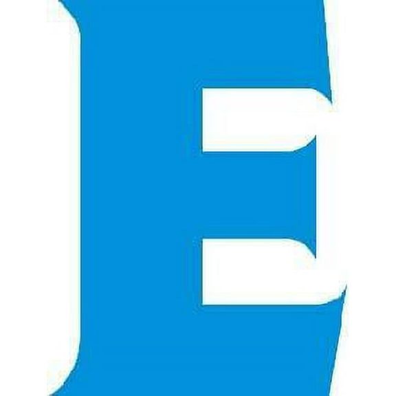 Students E Cute Education Wall Decal Decoration Cute Coloured Alphabetical Letter “E” Lasts Years and Easily Removable - Size: 10 In(W) x 8 In(H)