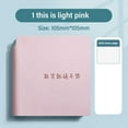 thumbnail image 1 of Students High Quality Portable Grid Page Mini PU Leather Notebook Diary Weekly Planner Agenda Book Pocket Notepad 06, 1 of 8