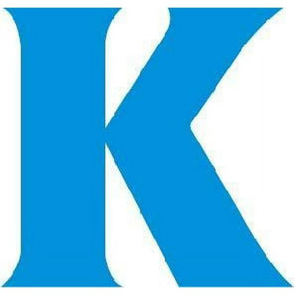Students K Cute Education Wall Decal Decoration Cute Coloured Alphabetical Letter “K” Lasts Years and Easily Removable - Size: 10 In(W) x 8 In(H)