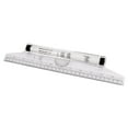 thumbnail image 1 of Multi-purpose 30cm Measuring Protractor Template Drawing Rolling Rule, 1 of 3