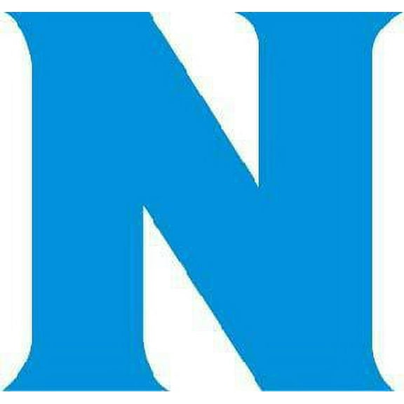 Students N Cute Education Wall Decal Decoration Cute Coloured Alphabetical Letter “N” Lasts Years and Easily Removable - Size: 40 In(W) x 32 In(H)