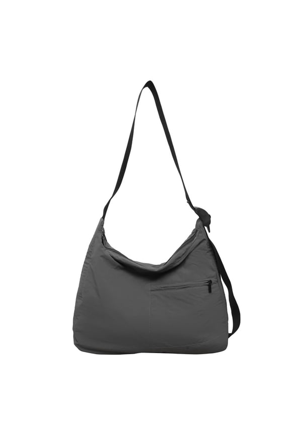 Students School Bag Japanese Styles Crossbody Bag Simple Canvas Shoulder Bag Large Capacity Messengers Bag for Everyday