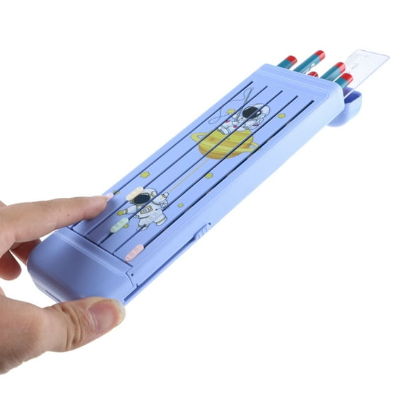 Students Stationery Kit Includes Pencils Eraser Ruler ABS Pen for Case Magnetic