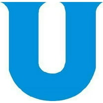 Students U Cute Education Wall Decal Decoration Cute Coloured Alphabetical Letter “U” Lasts Years and Easily Removable - Size: 10 In(W) x 8 In(H)