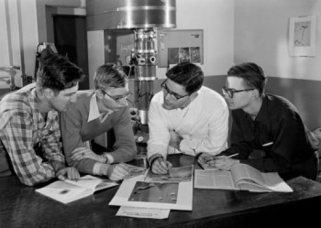 Students of Stevens Institute of Technology Hoboken New Jersey USA Canvas Art - (18 x 24)
